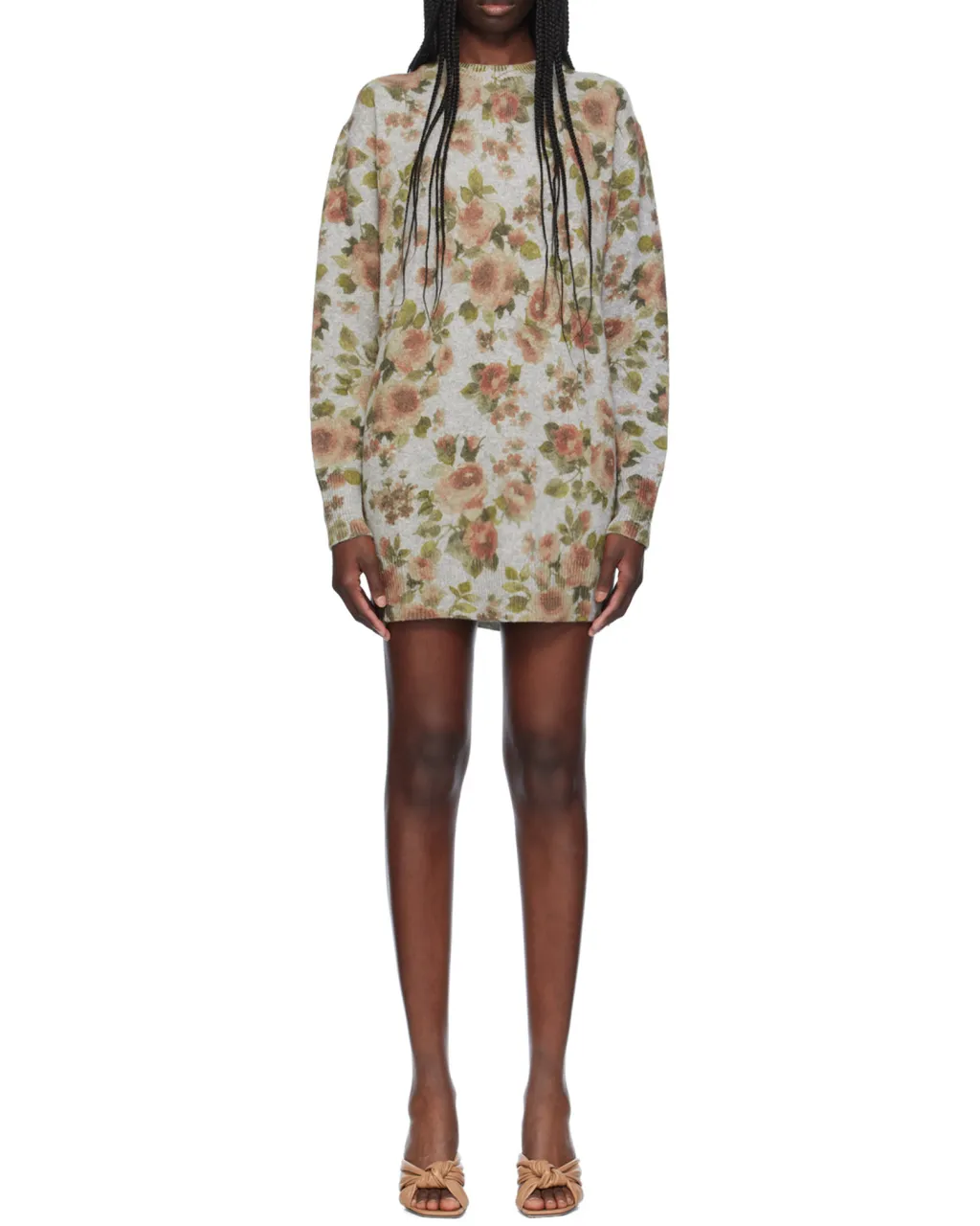 Flower Mini Dress