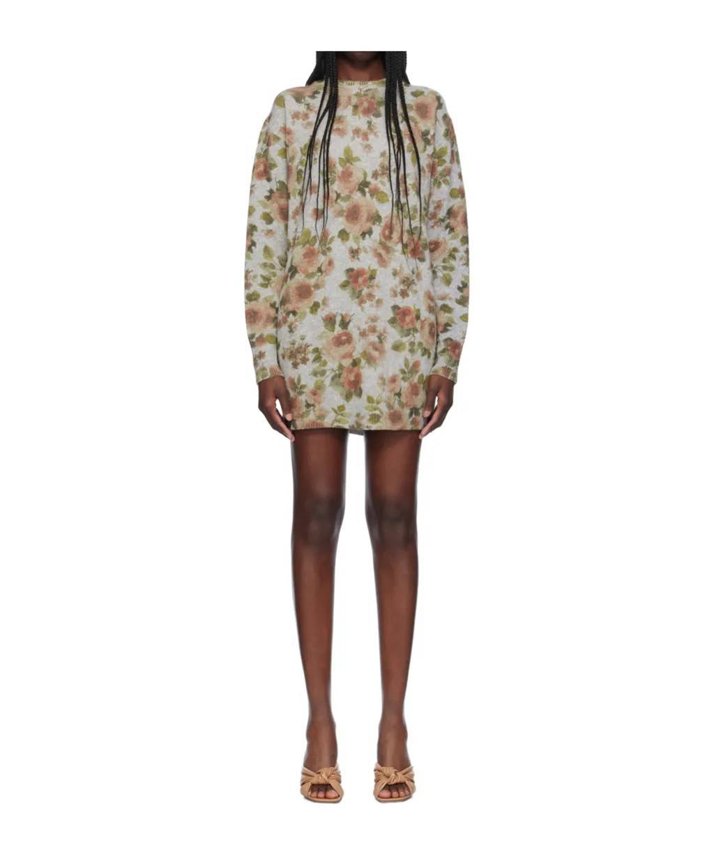 Flower Mini Dress