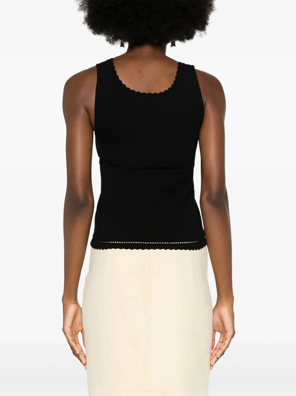 Cut-Out Detailed Tank Top