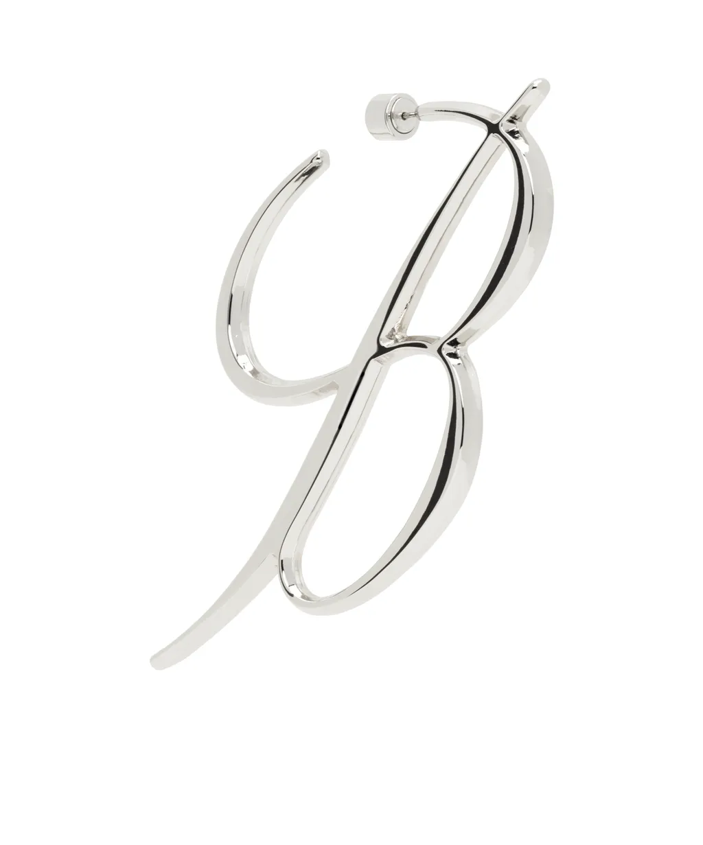 B Monogram Earrings