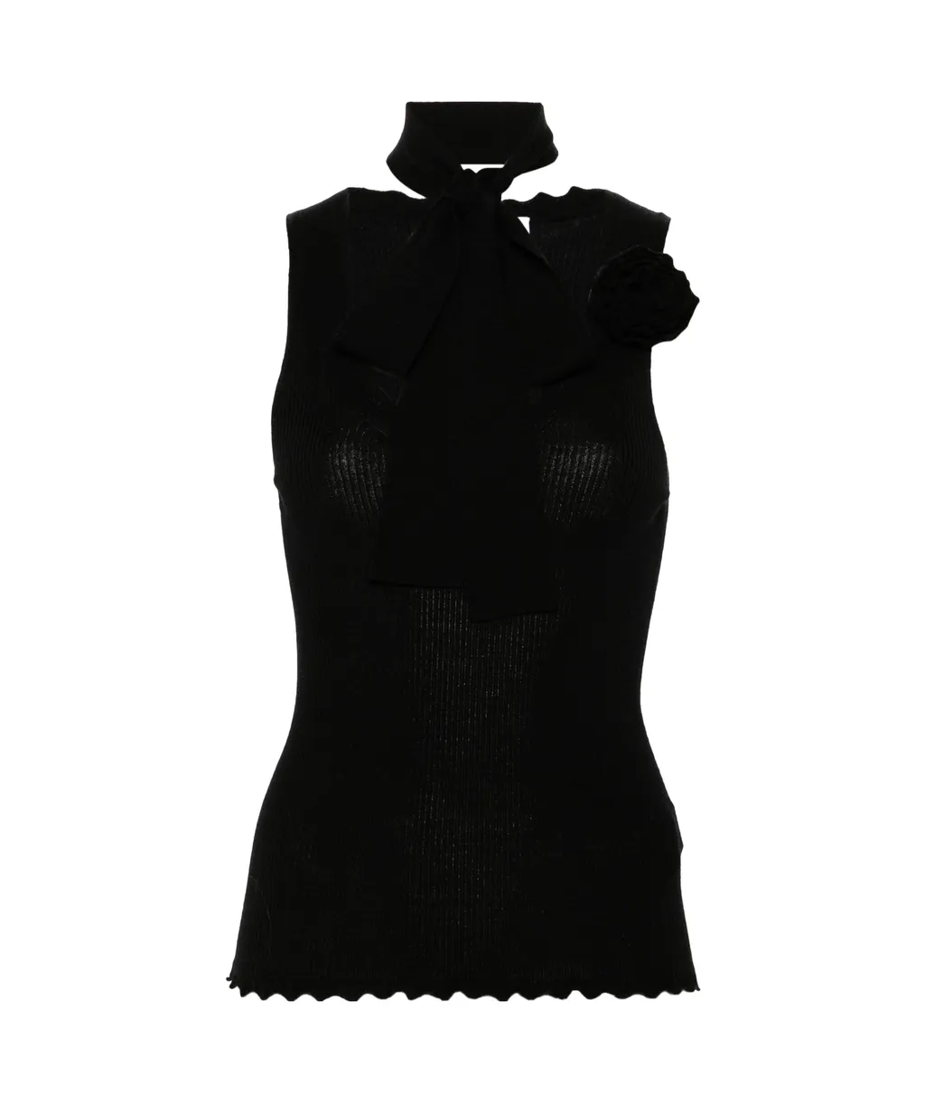 Rib Knitted Vest