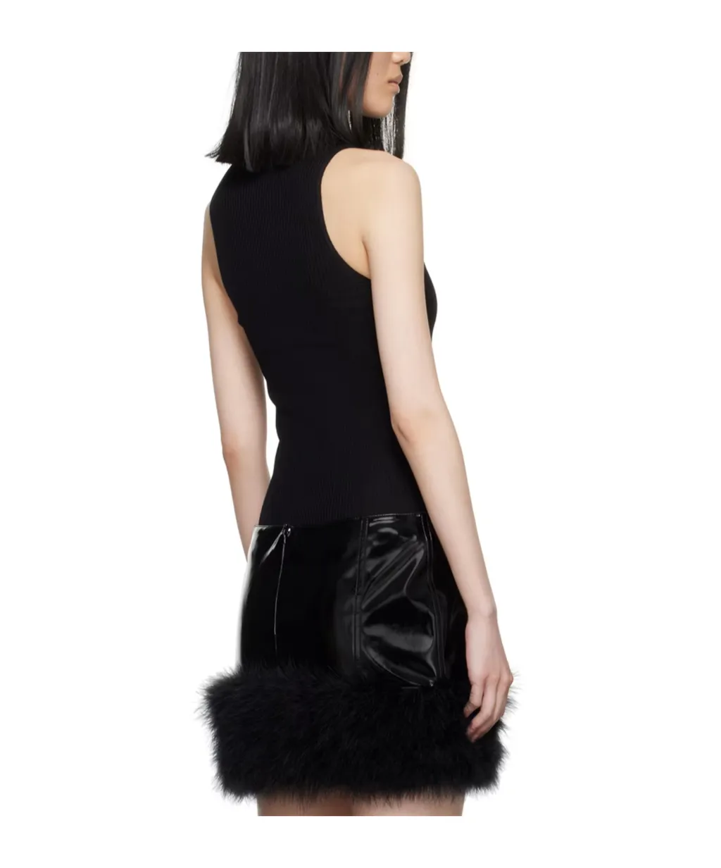 Rib Knitted Vest