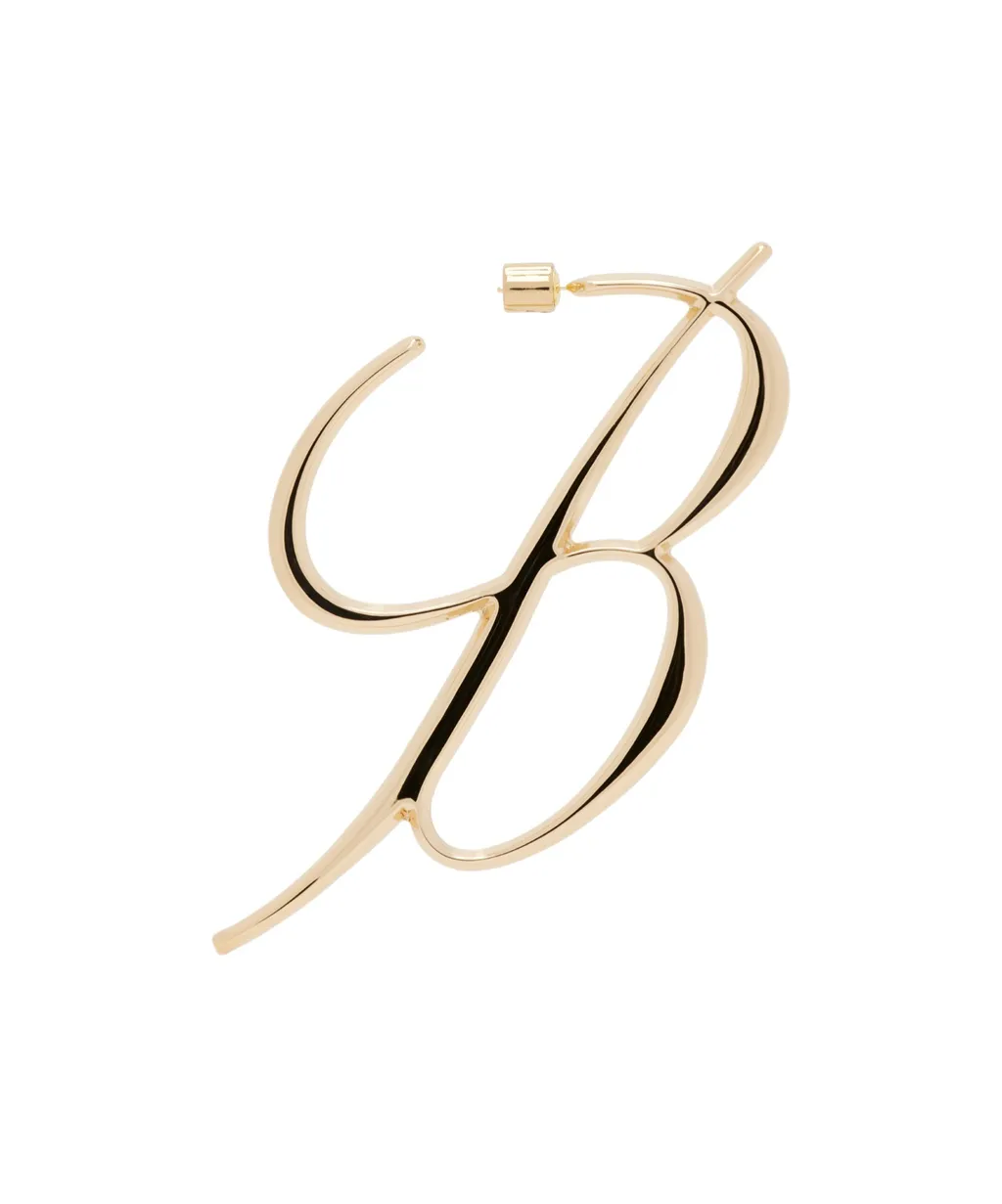 B-Monogram Single Earring