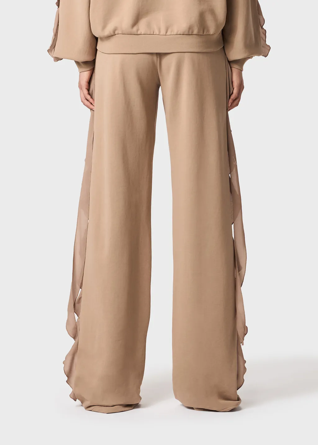 Wide-Leg Casual Pants