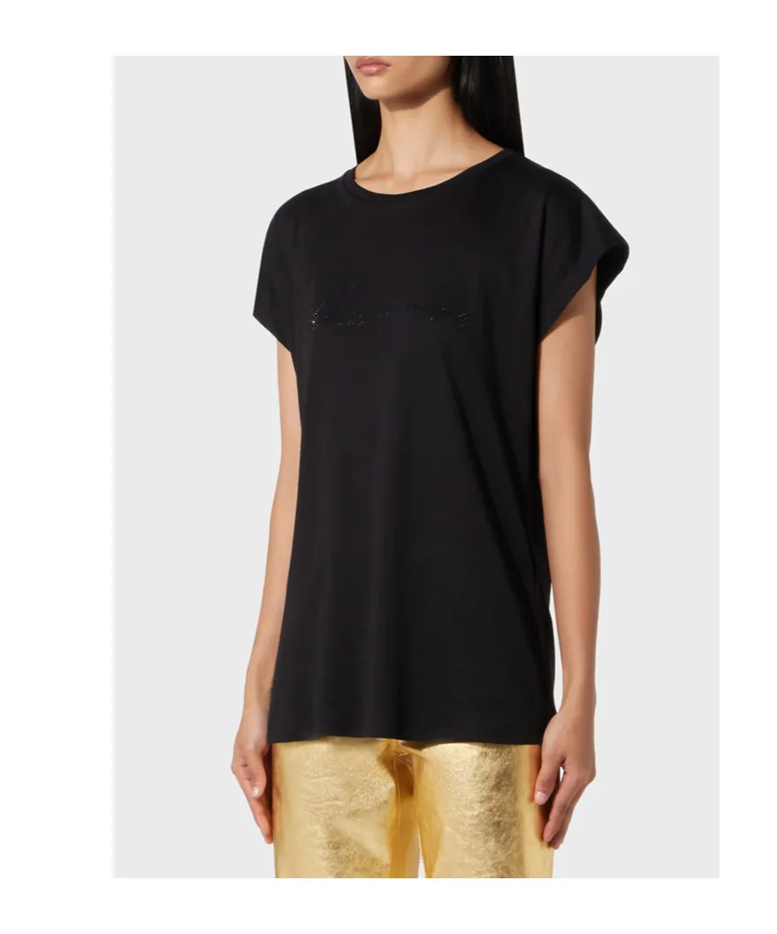 Logo Embellished Crewneck T-Shirt