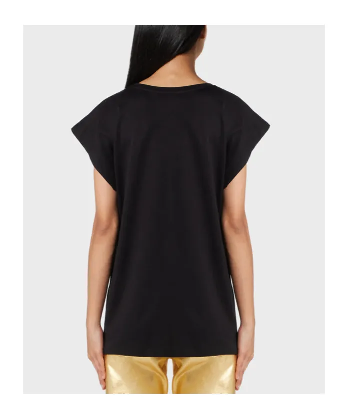 Logo Embellished Crewneck T-Shirt