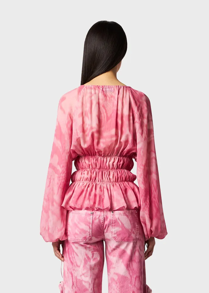 Printed Georgette Blouse