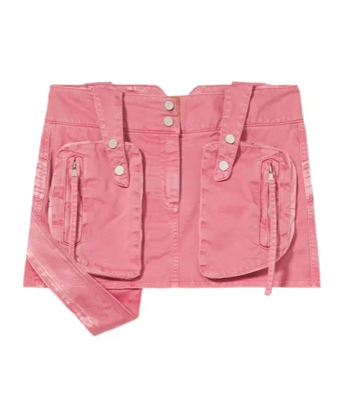 Medium Waist Mini Skirt