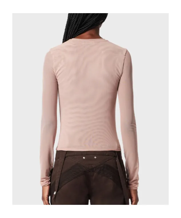 Crystal-Butterfly Tulle T-Shirt