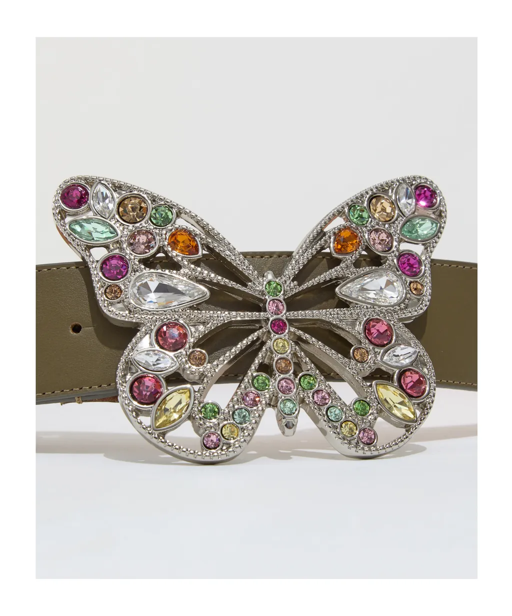 Embellished Butterfly Belt