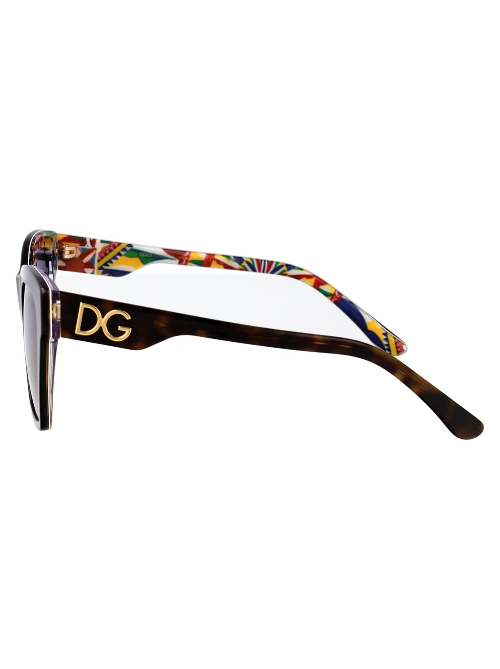 Square-Frame Gradient Sunglasses