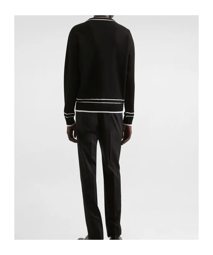 Cotton Piqué Cardigan