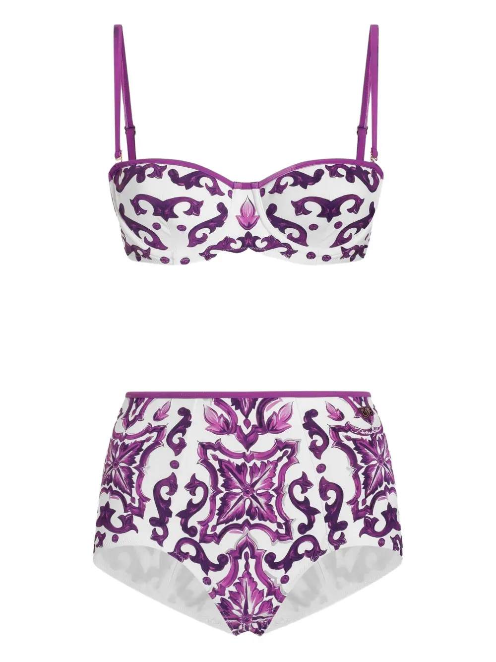 Majolica Printed Bikini Set