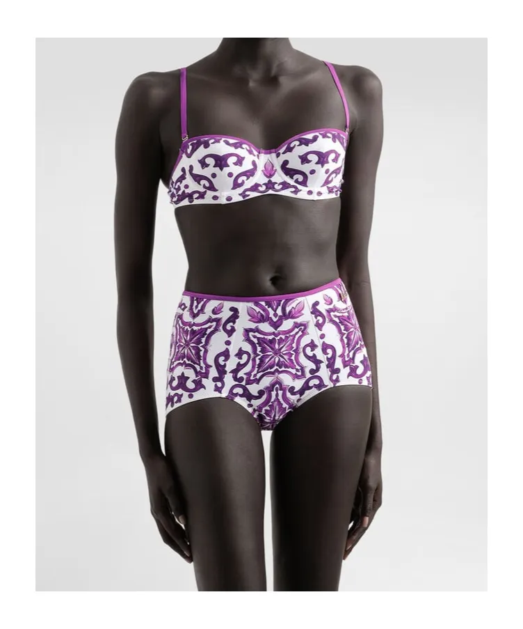 Majolica Printed Bikini Set