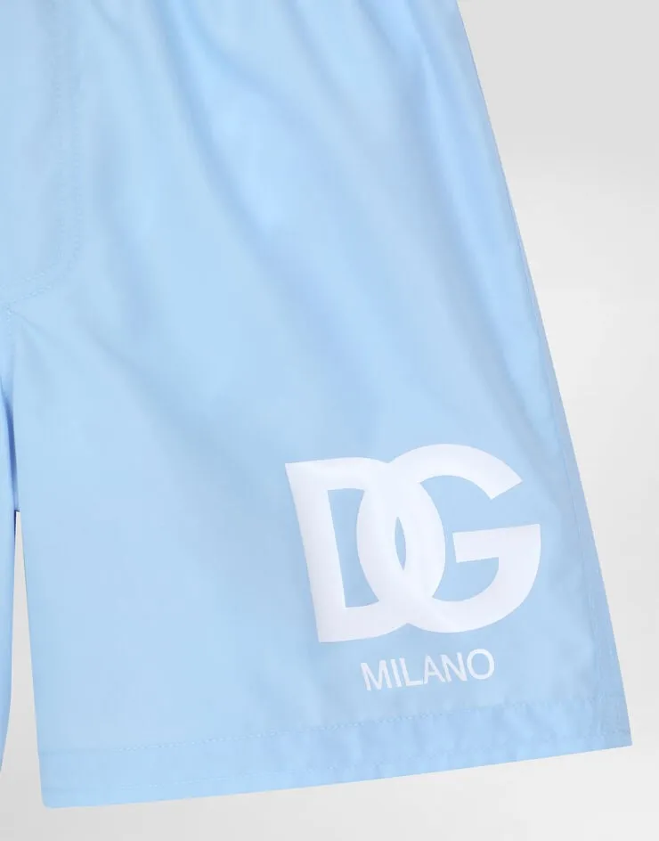 Logo-Print Swim Shorts