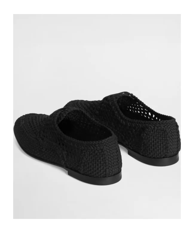 Woven Derby Shoes