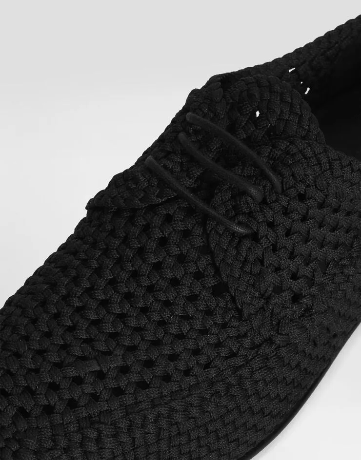 Woven Derby Shoes