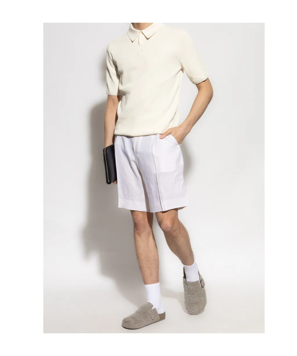 Pleated Shorts