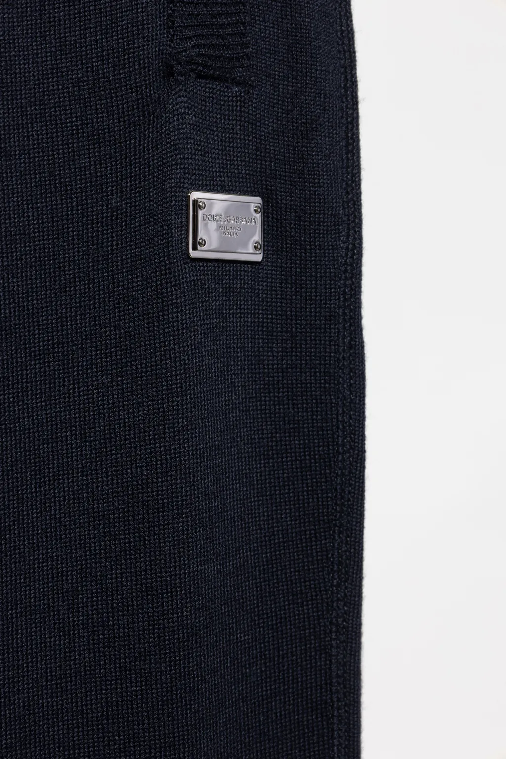 Logo Plaque Drawstring Pants