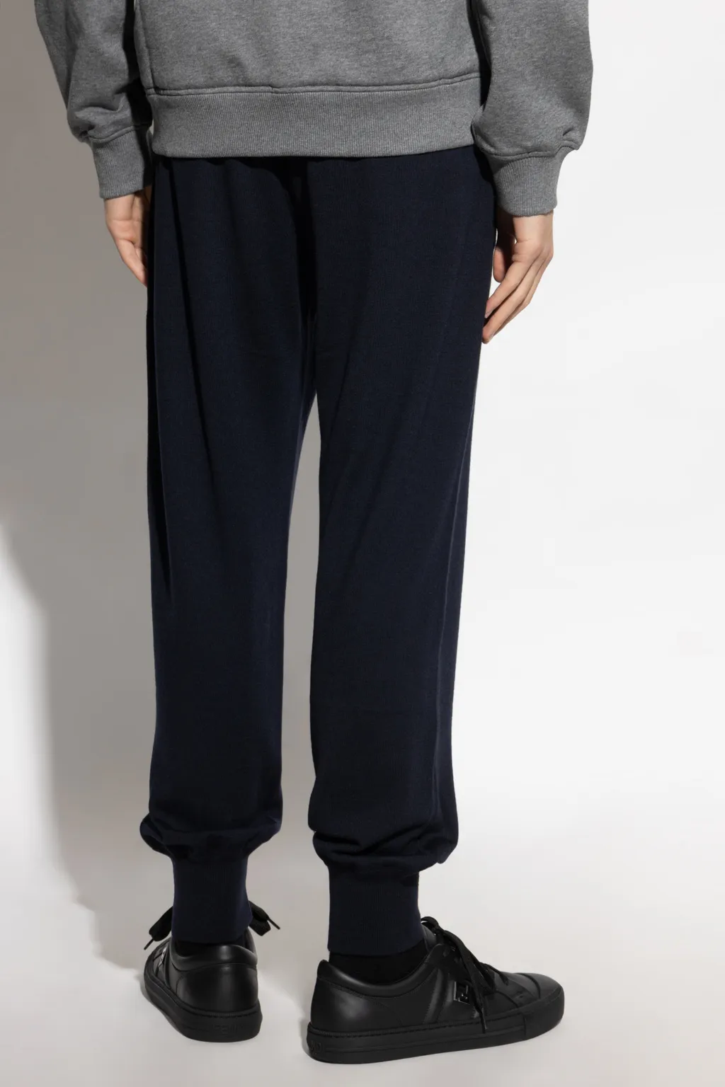 Logo Plaque Drawstring Pants