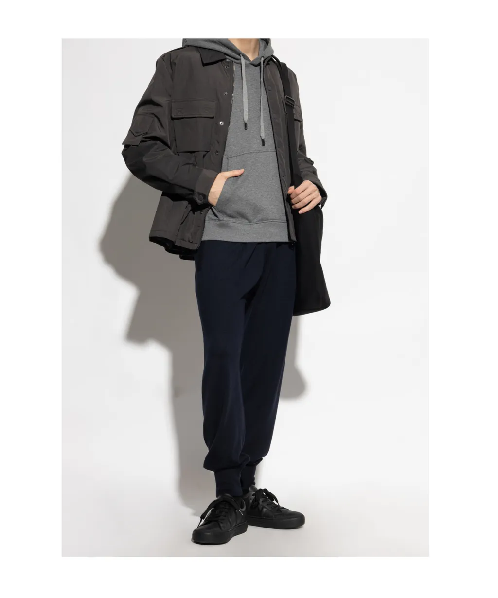 Logo Plaque Drawstring Pants