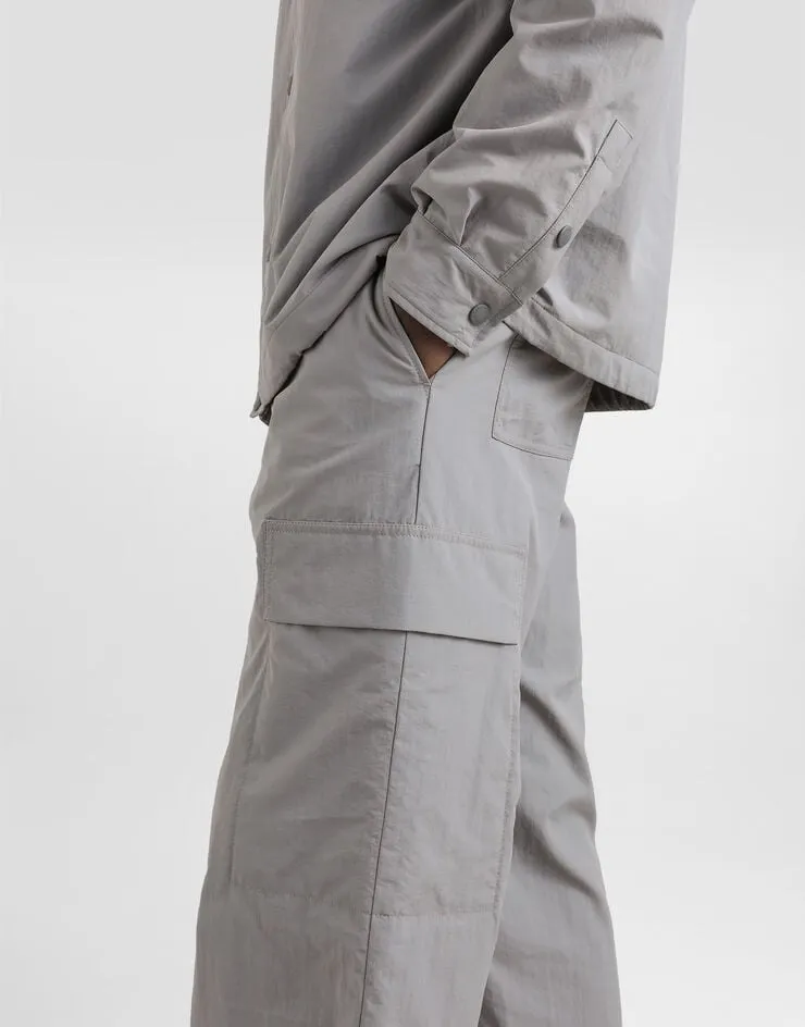 Elastic Waist Cargo Pants