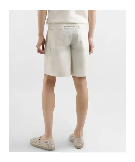Logo Plaque Cargo Shorts