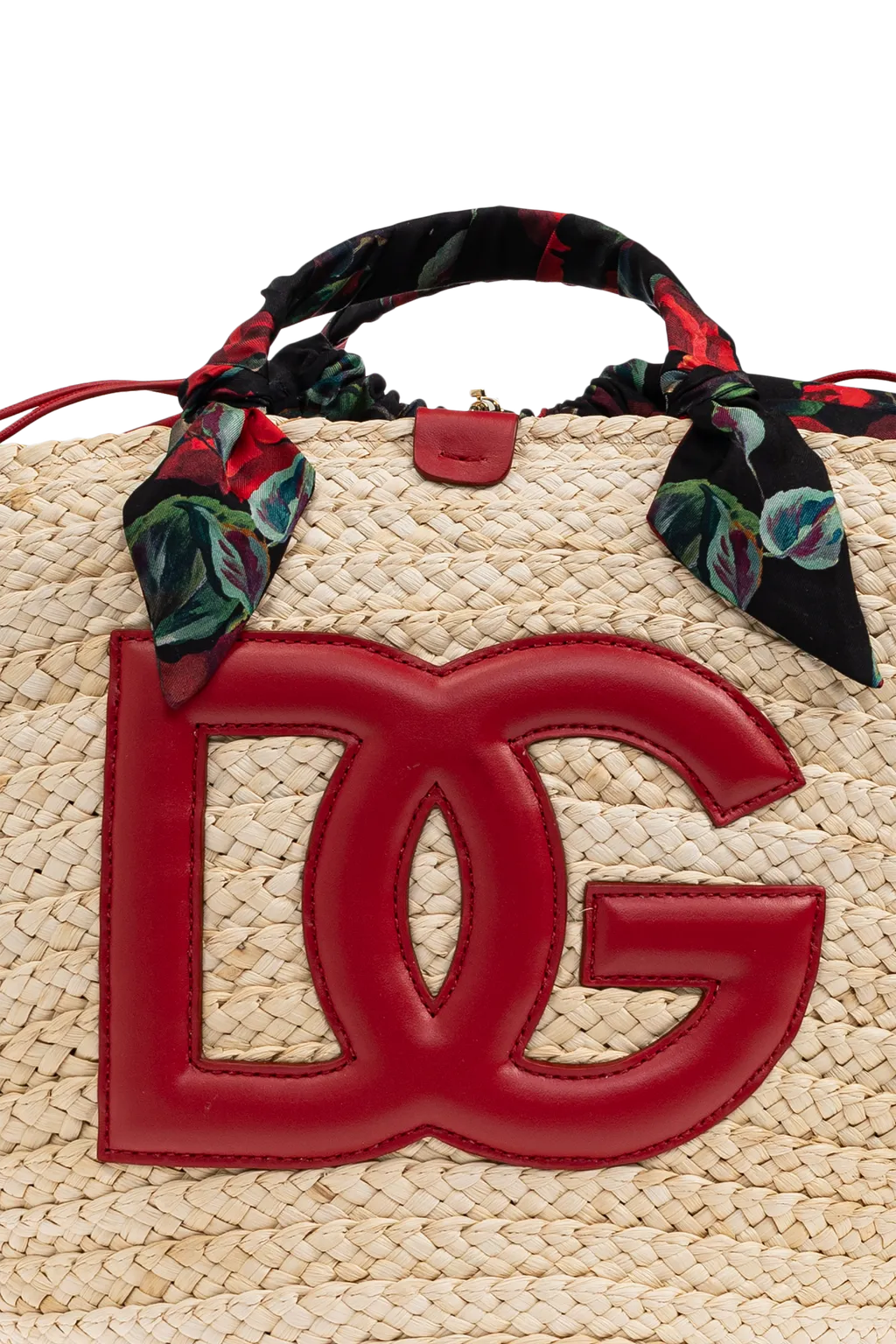 Logo Patch Shopping Bag