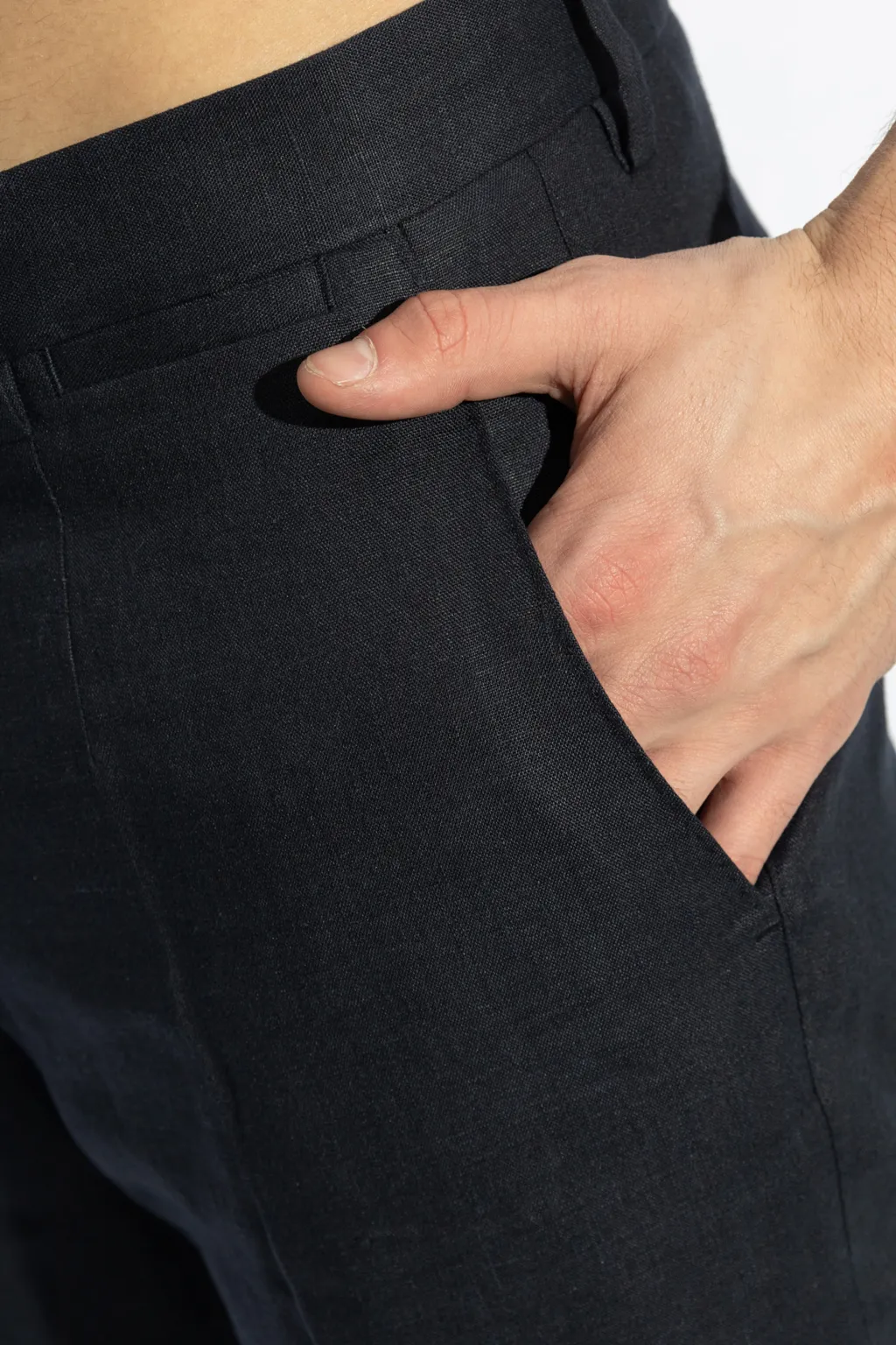 Pressed Crease Tailored Pants