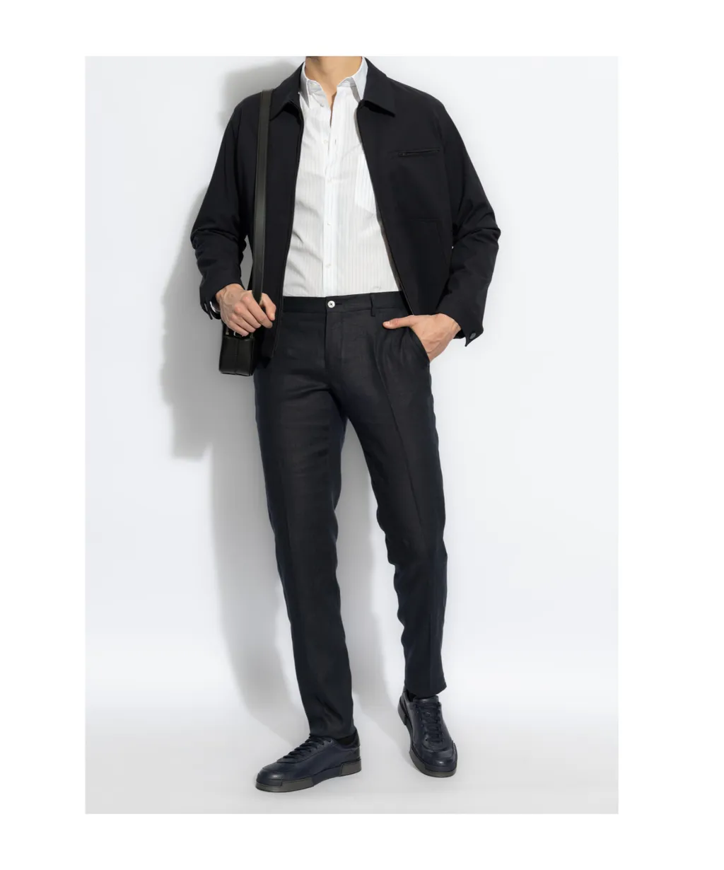 Pressed Crease Tailored Pants