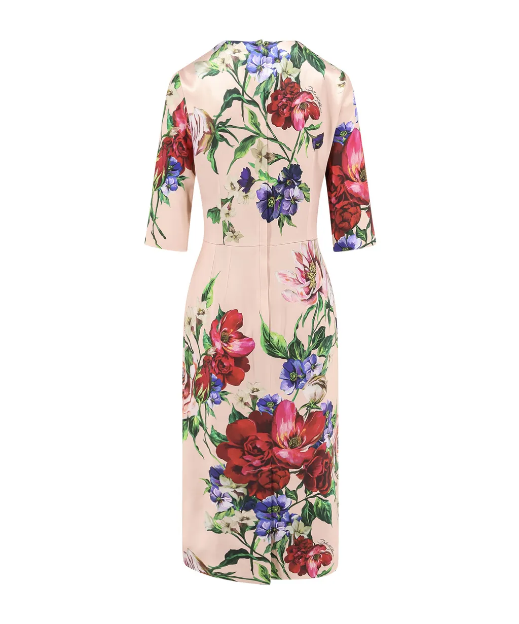 Floral Printed Midi Dress