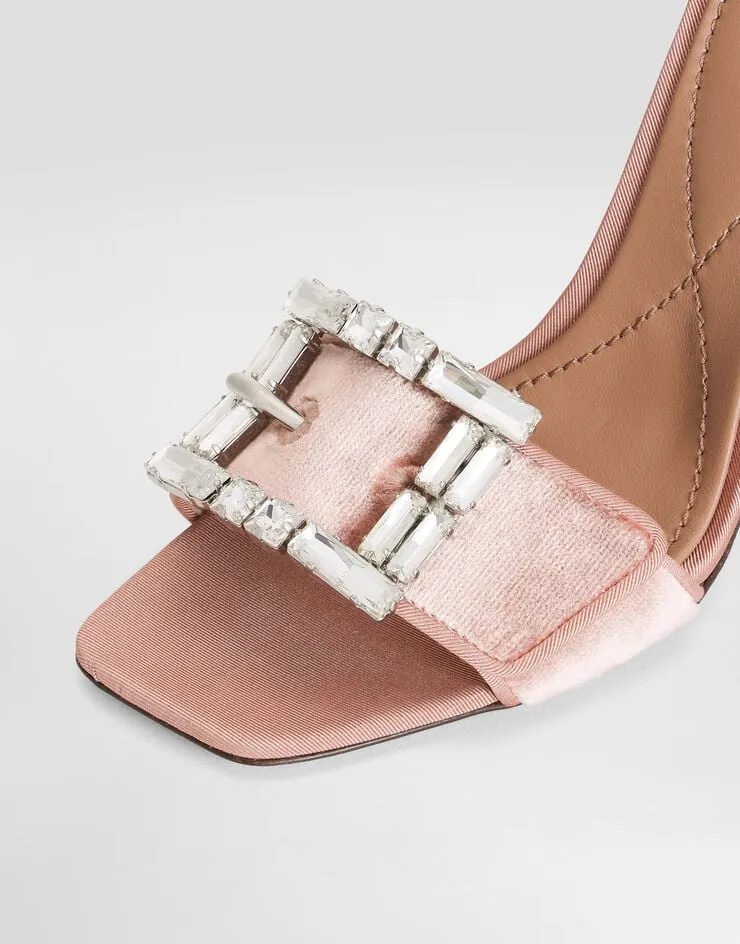 Buckle Embellished Sandals