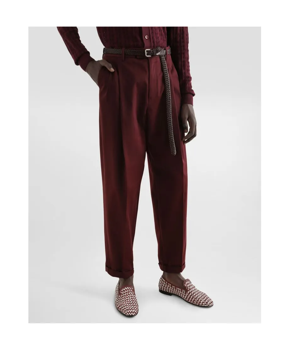 Folded Edge Trousers