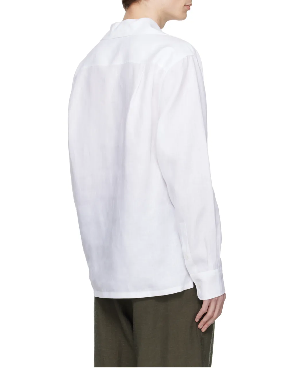 Three-Buttoned Long-Sleeved Shirt