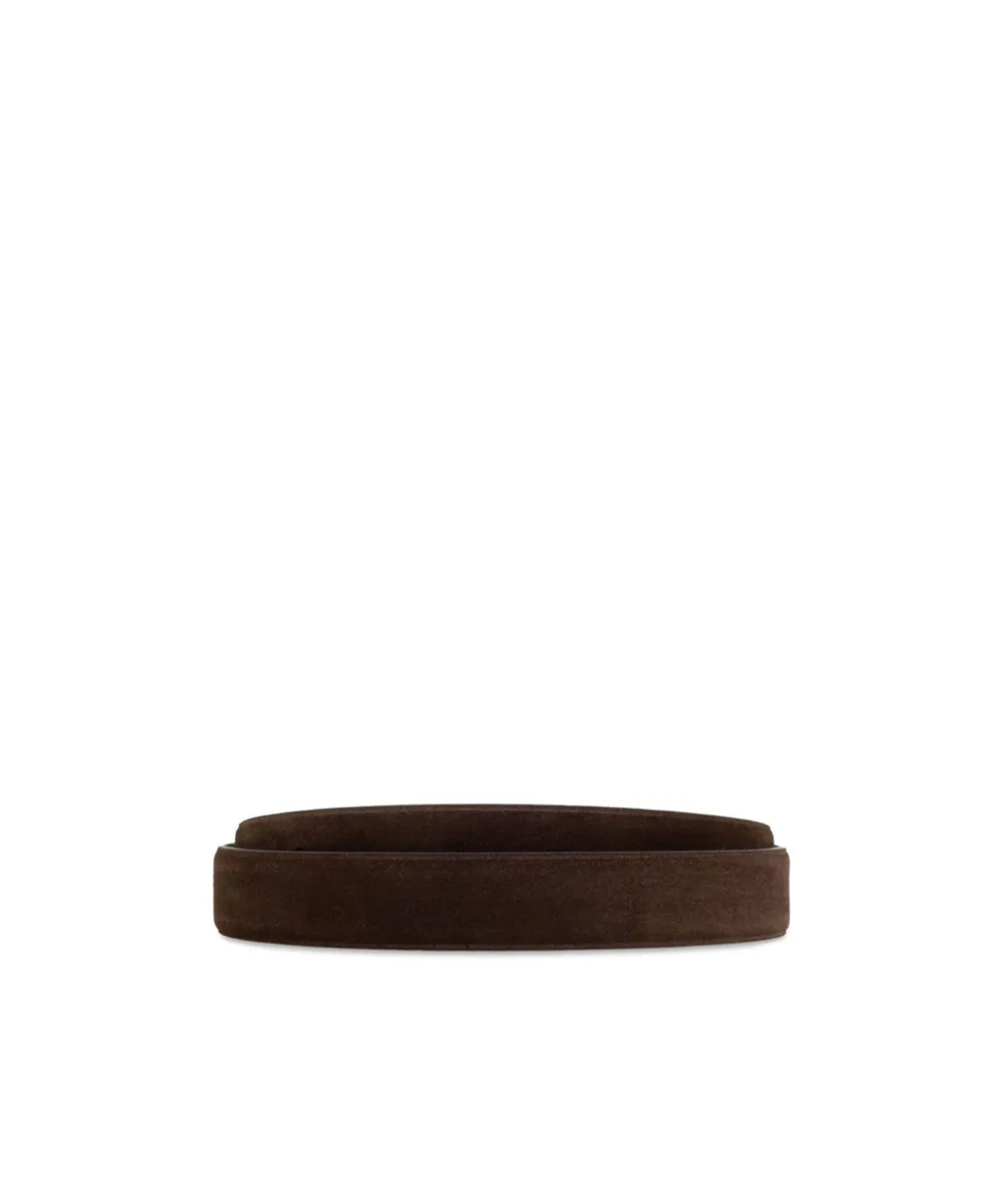 Logo Engraved Buckle Belt