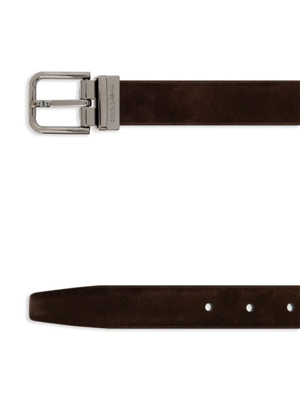 Logo Engraved Buckle Belt