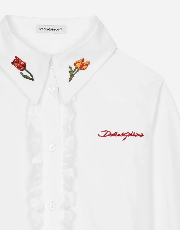 Logo Embroidered Shirt