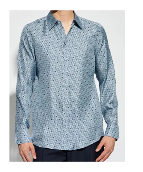 Printed Martini-Fit Shirt