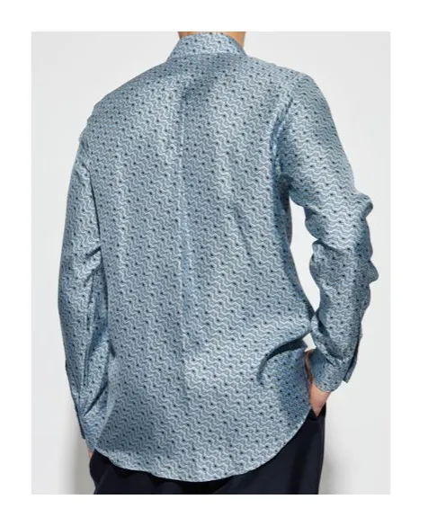 Printed Martini-Fit Shirt