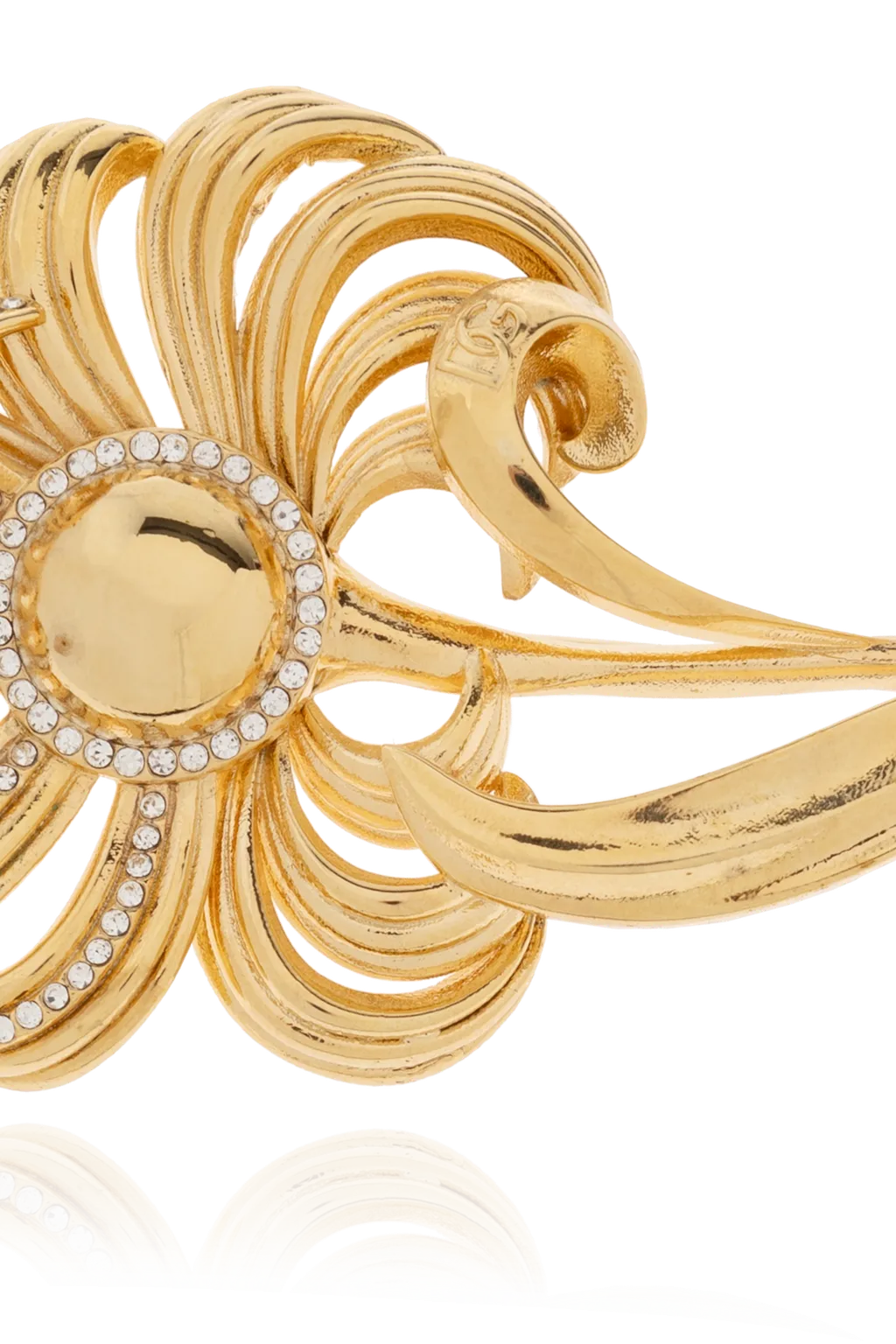Embellished Floral Brooch