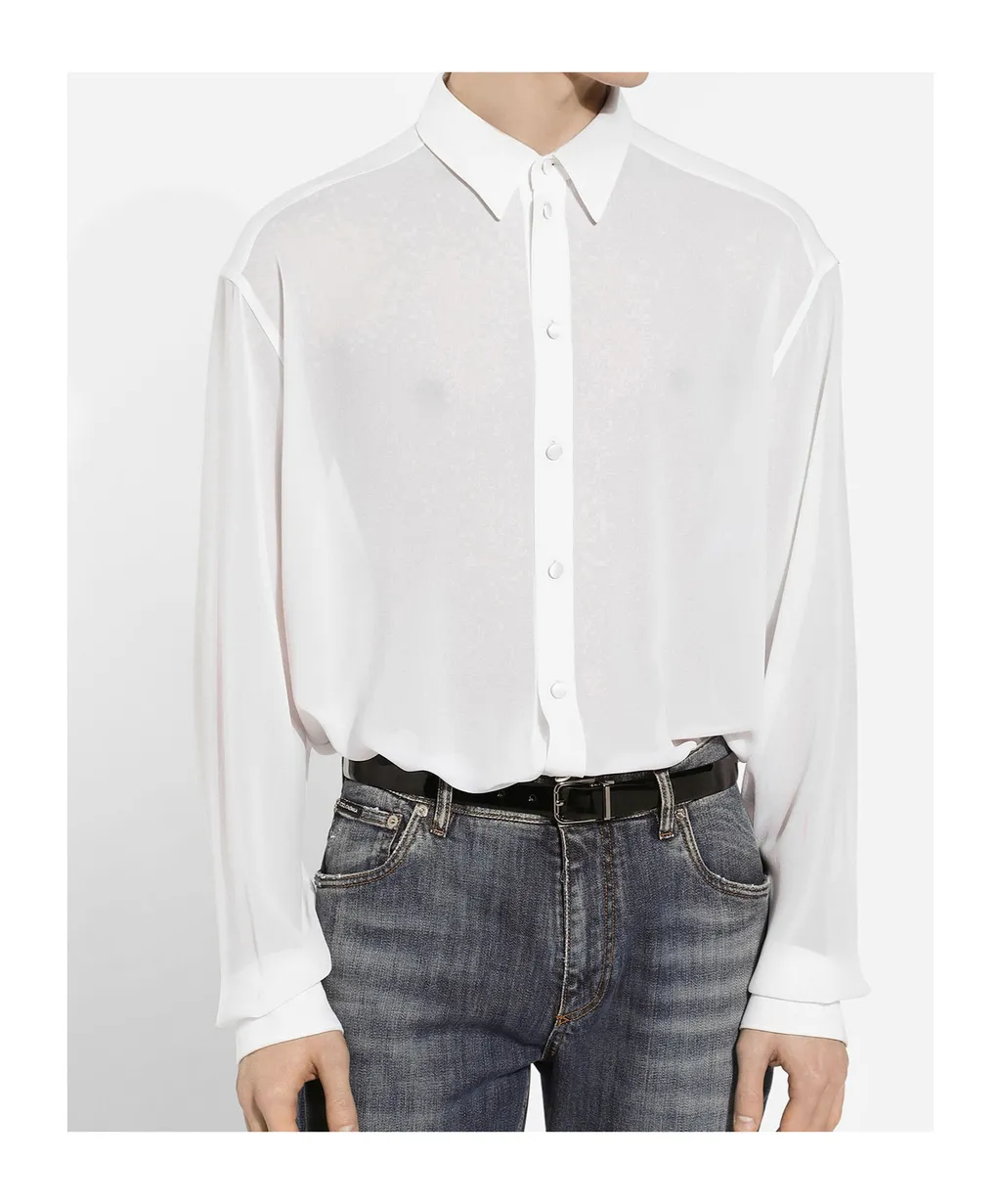 Buttoned Georgette Shirt