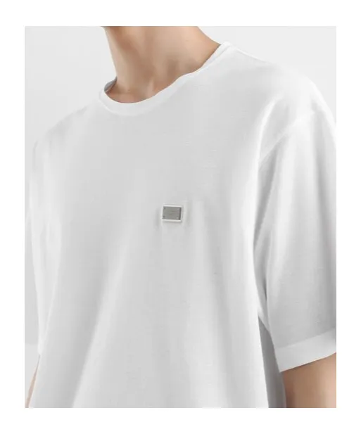Logo Tag Crewneck T-Shirt