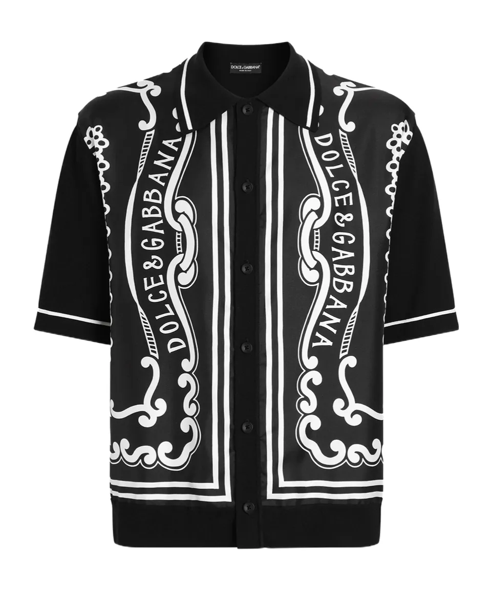 Bandanna Print Shirt