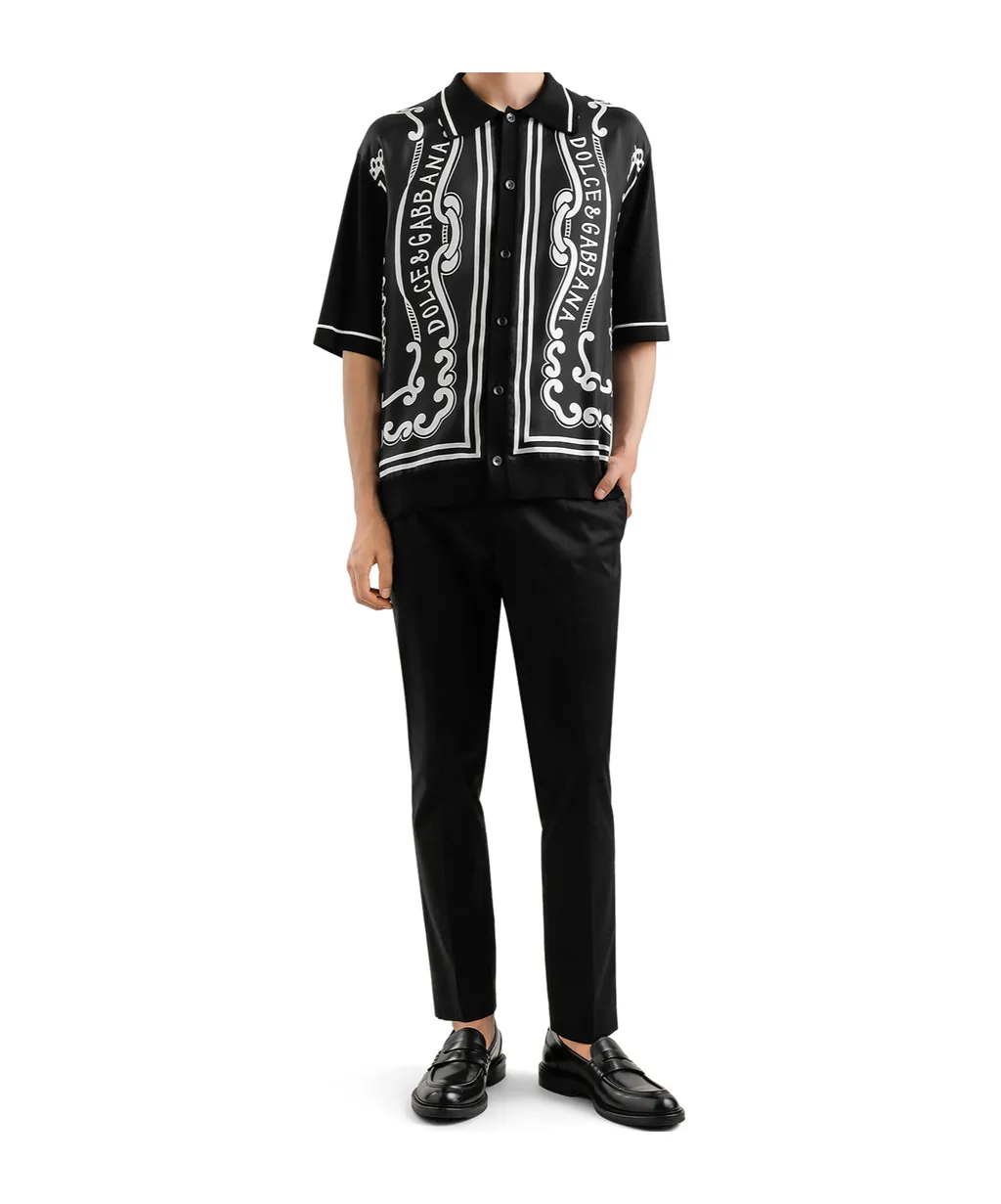 Bandanna Print Shirt
