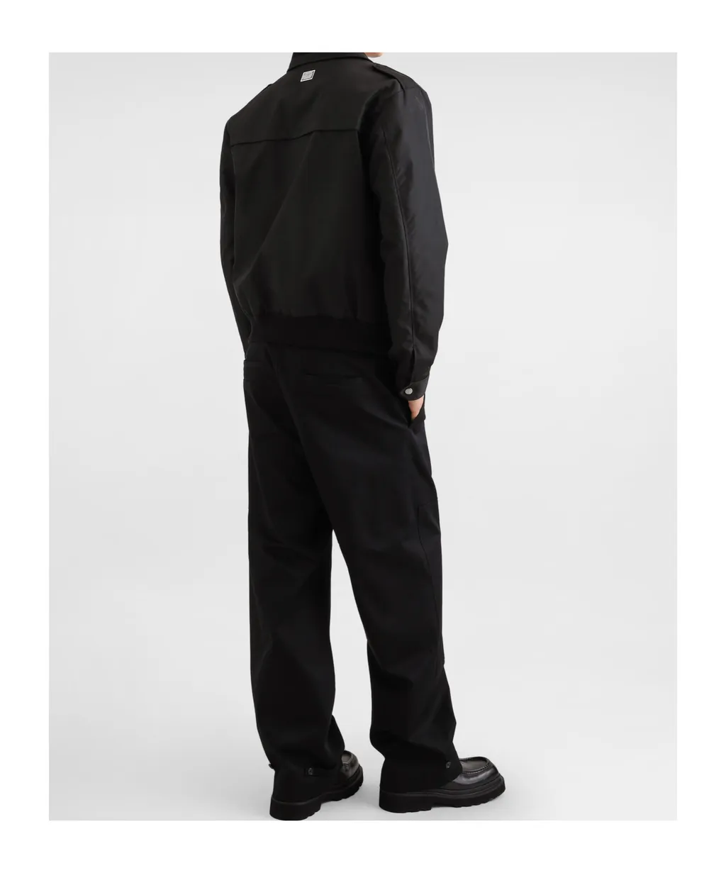 Logo Plaque Straight-Leg Trousers