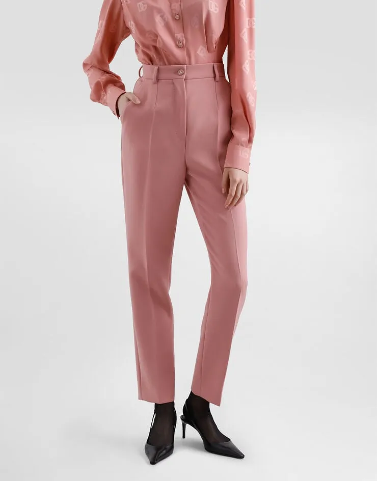 Pressed Crease Tailored Trousers