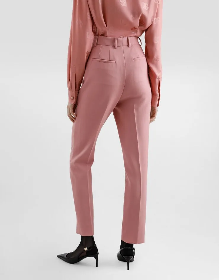 Pressed Crease Tailored Trousers