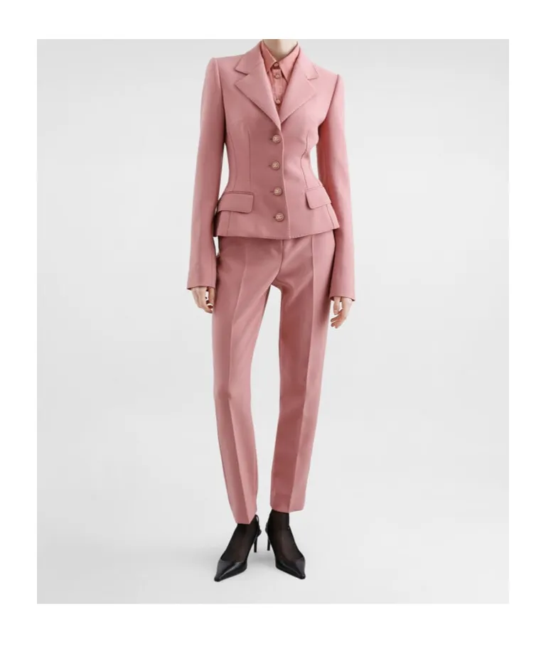 Pressed Crease Tailored Trousers