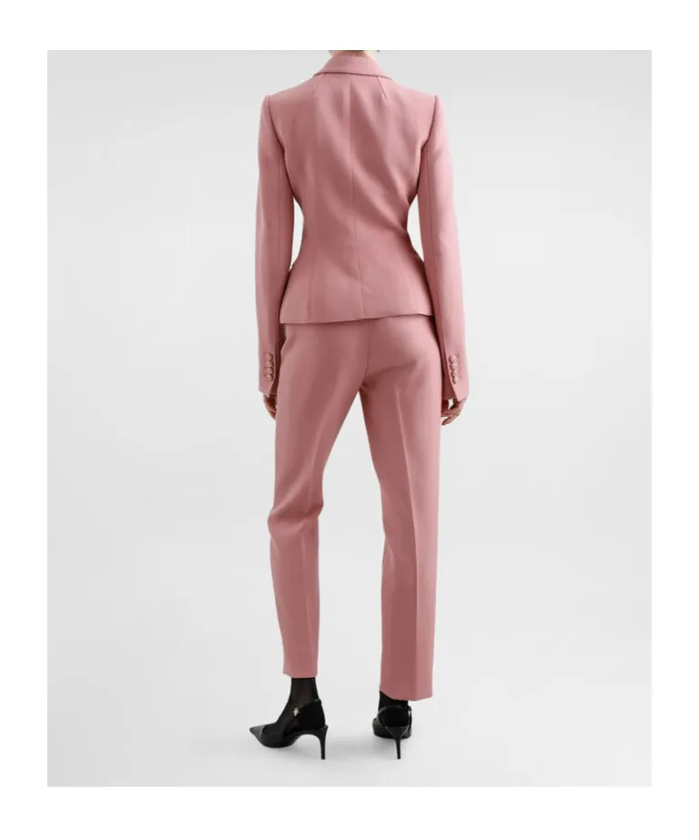 Pressed Crease Tailored Trousers