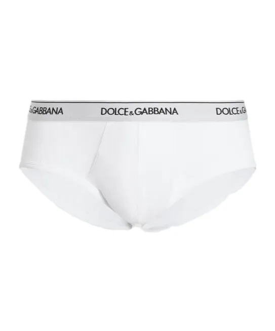 Logo Waistband Set Of Three Briefs